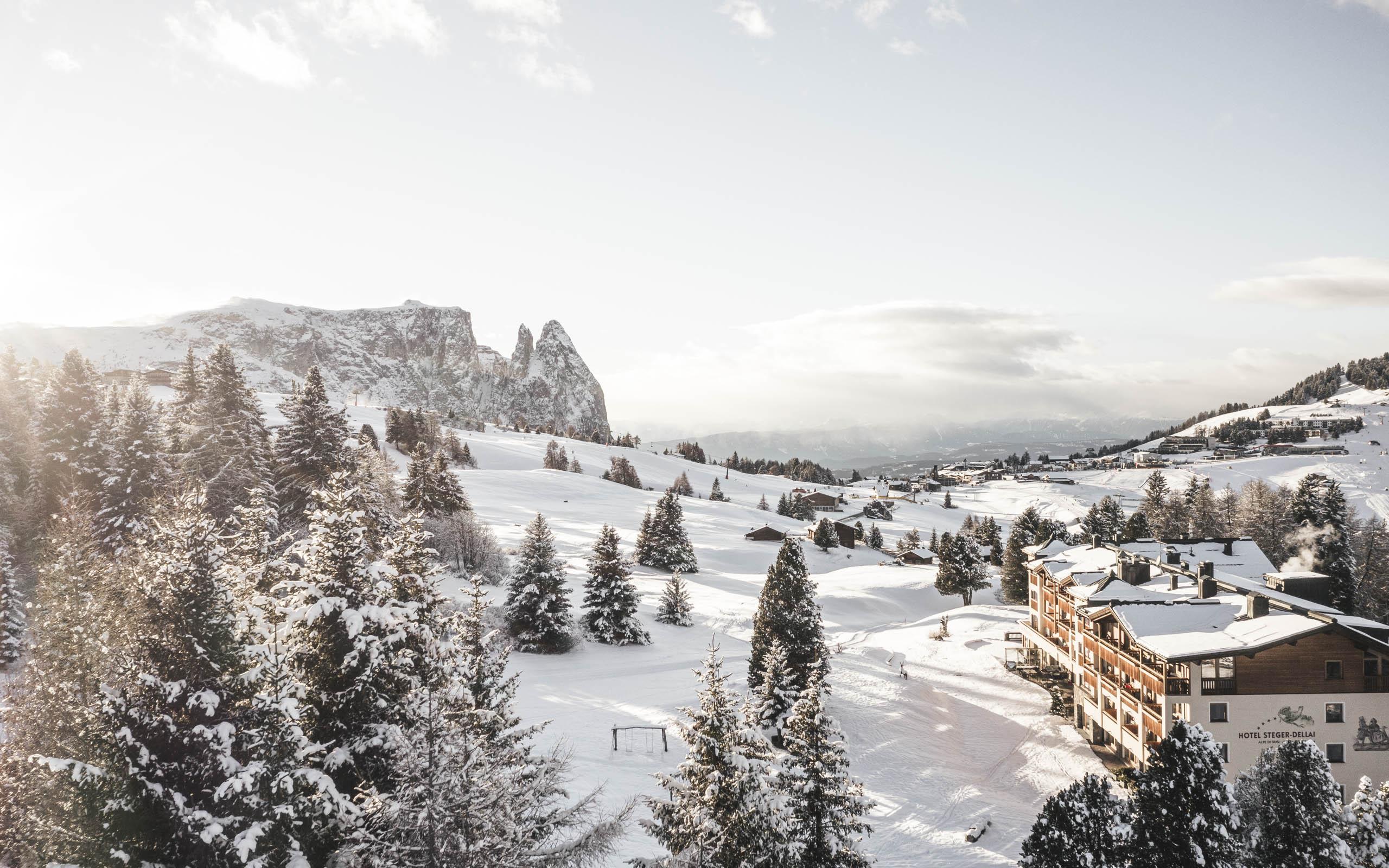 Hotel Steger-Dellai Alpe Di Siusi Luaran gambar
